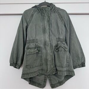 Old‎ Navy Kids Olive Hooded Raincoat